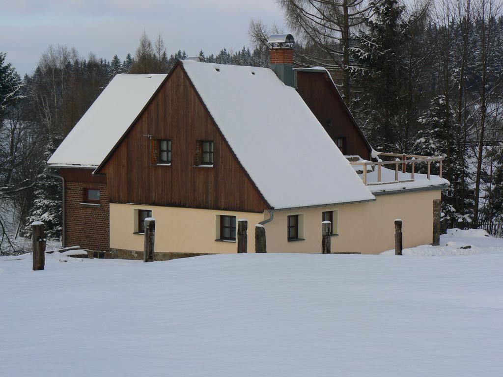 Chalupa Na Louce Salmov Villa Mikulášovice Oda fotoğraf